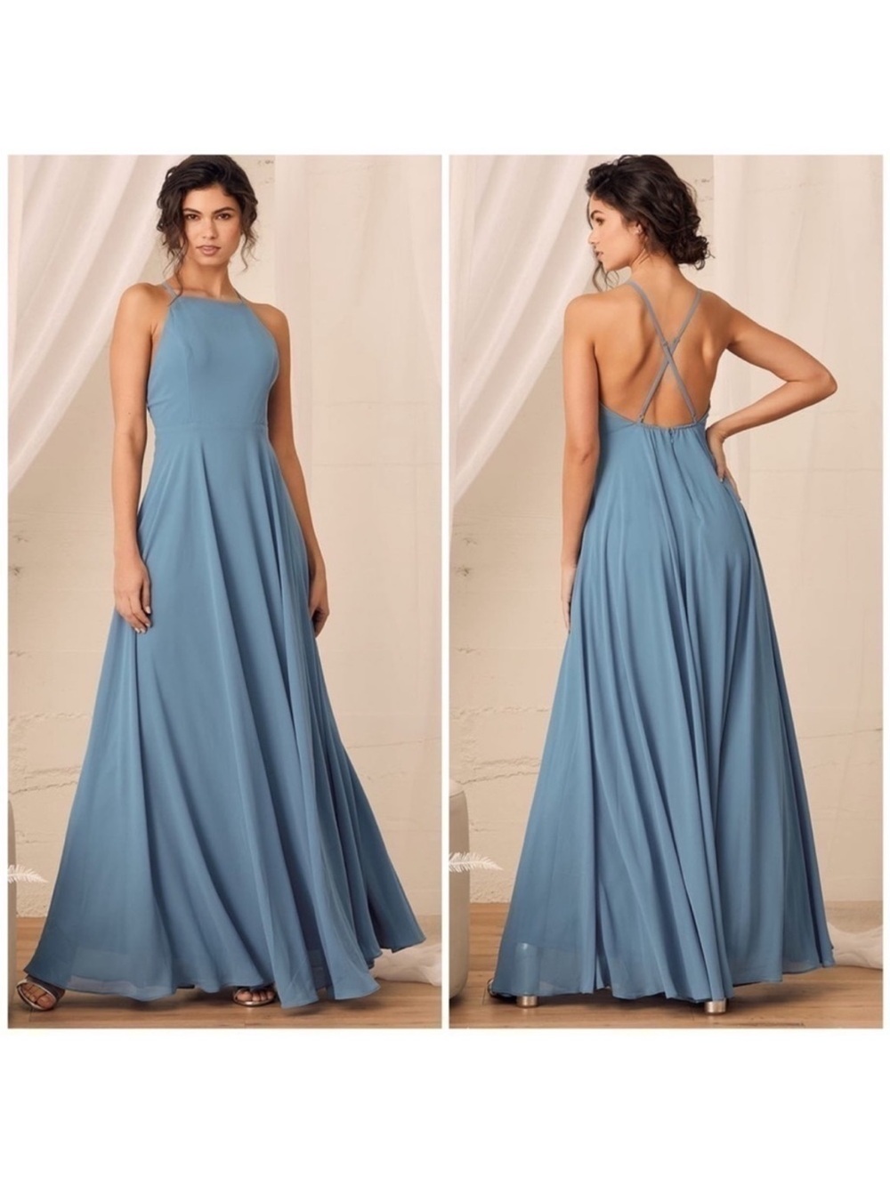 Lulu Mythical kind of love Bridesmaids Dress baby blue Sz - XS